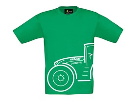 Kinder T-Shirt in Grün 90